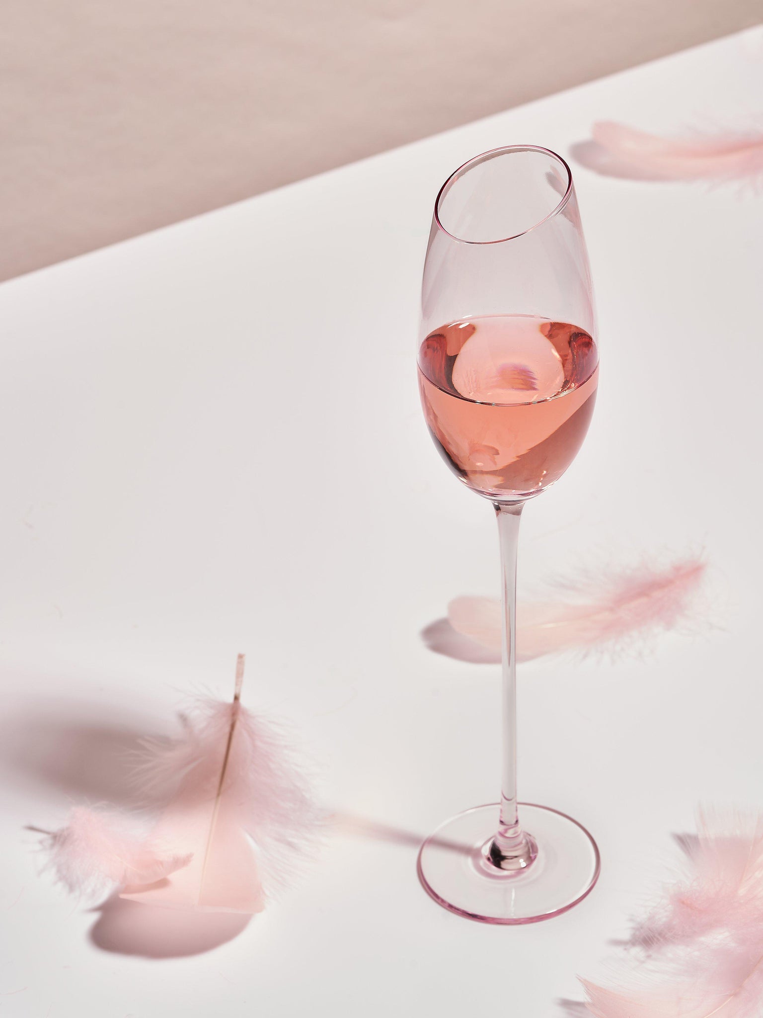 Flamingo Fun Wine S/2 – Golden Hill Studio